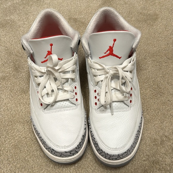 Jordan Retro 3 White Cement Reimagined - Picture 3 of 7